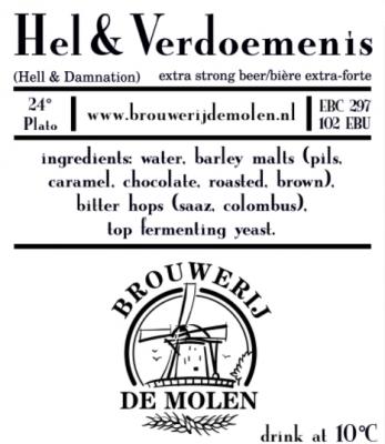 Molen Hel & Verdoemenis etiket